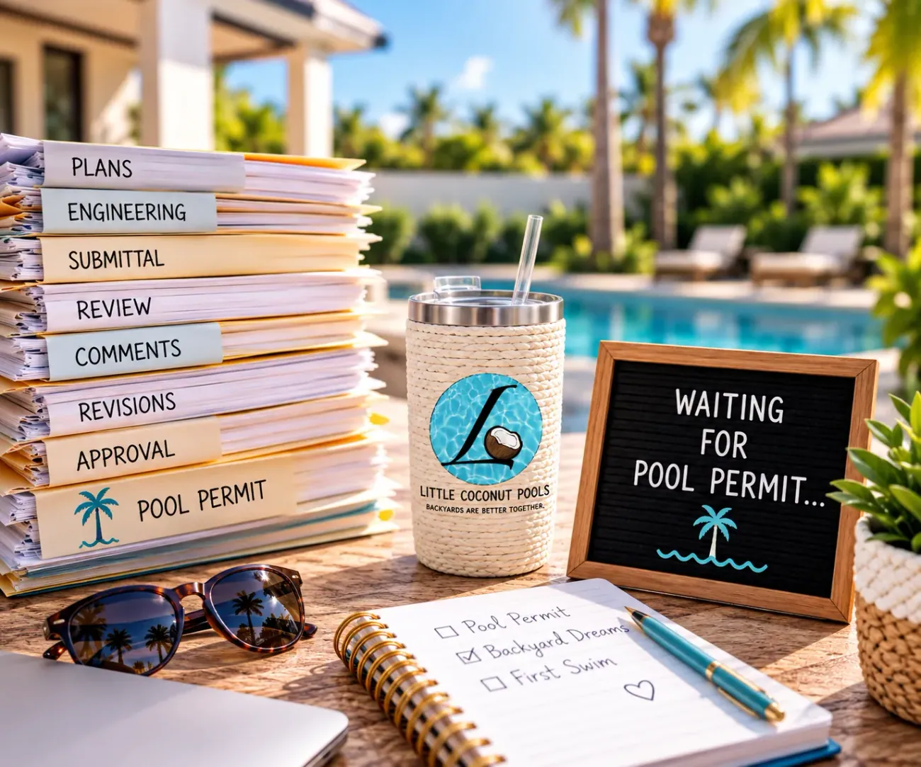 Pool permit process